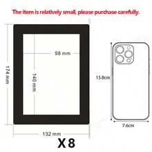 [Magnetic Diamond Frame] Diamond Art Photo Frame Self-Adhesive Backing, Horizontal Or Vertical Wall Hanging, Photo Art Frame, Black - multicolor - View 11