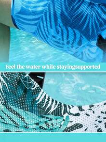1PC Adult Inflatable Pool Chair, A Portable Floating Lounger Perfect For Pool Parties, Lakeside, Beach, And Sunbathing - multicolor - View 5