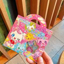 1pc Cute Shiny Sticker Phone Case Decoration Sticker Guka Sticker Girl Heart Style 3D Small Gift, DIY Handbag Decoration - Multicolor - View 10