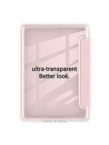 1 Buah Casing Pelindung Kindle Paperwhite Ultra Transparan Akrilik Hard Shell TPU Soft Edge Tahan Guncangan dan Goresan dengan Fungsi Otomatis Bangun Tidur Magnetik untuk Ereader Tablet, Cocok untuk Membaca, Bepergian, dan Hadiah. - Baby Blue - View 6