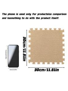 2/6/10/20/50pcs Spliced Floor Mats, Modern Minimalist Interlocking Foam Mats, Non-Slip And Easy-To-Clean Interlocking Carpets, Stain-Resistant Spliced Floor Mats, Suitable For Home Floor Decoration In Living Rooms - multicolor - View 4