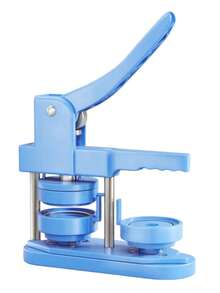 Badge Maker Press Machine Punch Kit, Suitable For Making Fridge Magnets, Brooches, Badges, Includes Round Cutter, Ideal For Christmas, Halloween Crafts And Personalized Gifts, No Installation Required - multicolor - View 5