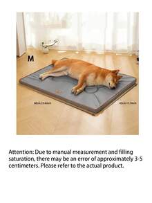 1pc Waterproof Pet Mat, Versatile All-Season Use, Oxford Cloth Waterproof, Suitable For Small/Medium/Large Dogs & Cats, Scratch & Bite Resistant, Pet Bed/Nest Mat - Grey - View 10