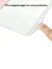 1 Buah Casing Pelindung Kindle Paperwhite Ultra Transparan Akrilik Hard Shell TPU Soft Edge Tahan Guncangan dan Goresan dengan Fungsi Otomatis Bangun Tidur Magnetik untuk Ereader Tablet, Cocok untuk Membaca, Bepergian, dan Hadiah. - Baby Blue - View 4