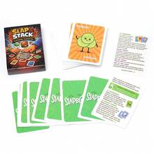 Slap Or Stack Full English Card Game, Slapburger Quick Recognition Reaction Speed Interactive Intelligence Game Cards - Multicolor - View 6
