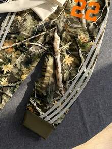 男嬰汽車印花圓領運動衫與迷彩長褲套裝 - 彩色 - 查看 4
