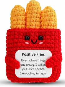 POKOJA LAND 1 Hand-Crocheted Table Decoration: A Fun And Cute Animal Figurine-The Perfect Thank-You Gift For Friends And Sisters, Or A Heartfelt Token Of Appreciation For Mom, Colleagues, And Family. Ideal As A Small Decorative Gift For The Bedroom. - Multicolor - View 30
