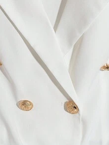 Franclia 2pcs Premium Quality Sleeveless Vest And Shorts Set - White - View 7
