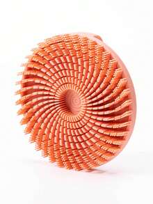 Silicone Body Bath Brush With Hand Strap, Spiral Round Shower Scrubber For Deep Cleansing & Exfoliating, Soft Silicone Body Scrub Brush For Daily Shower Use, Body Wash, Bath Accessories - Multicolor - View 9