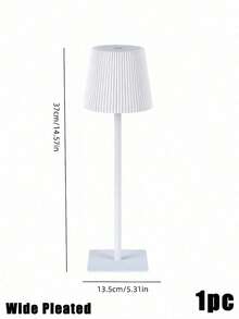 مصباح طاولة LED قابل لإعادة الشحن، مصباح مكتب محمول بتصميم عصري بسيط، مصباح جانبي ديكوري لغرفة النوم وغرفة المعيشة في المنزل - متعدد الألوان - مشاهدة 13