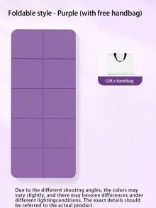 Foldable Yoga Mat For Sleeping, Portable Anti-Slip Fitness Mat For Home Use - Multicolor - View 7