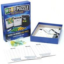 Word Puzzle Full English Wordle Spelling Game Cards, Educational Parent Child Intelligence Interactive Board Game - Multicolor - View 8