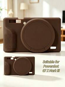 Teckwe G7 X Mark III Digital Camera Protective Case, Camera Silicone Case, Camera Bag, Camera Accessories, Suitable For Outdoor Photography - View 3
