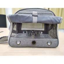 Large Portable Parrot Cage: Comes With Travel Bag, Metal Tray And Stick - Suitable For Carrying/Transporting African Grey Parrots, Eclectus Parrots And Other Medium To Large Birds - Multicolor - View 2