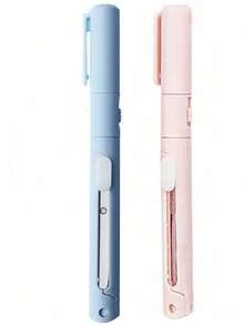 5pcs/2pcs/1pc Foldable Dual-Purpose Scissors, Precision Knife, Mini Craft Paper Cutter, Ceramic Pen Cutter For Scrapbooking,Back To School,School Supplies - multicolor - View 18