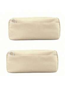1/2 PCS Double Layer Large Capacity Durable Tearproof Waterproof Multicompartment Pencil Case Cute Back To School Office College Stationery Must Have - A - View 14