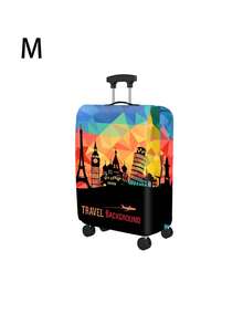 Thick Elastic Luggage Cover, Protective Case Fit 18-32 Inch Suitcases, Travel Accessories - Multicolor - View 12