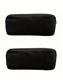 1/2 PCS Double Layer Large Capacity Durable Tearproof Waterproof Multicompartment Pencil Case Cute Back To School Office College Stationery Must Have - A - View 13