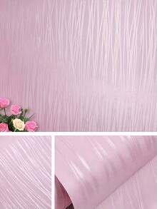 Wallpaper Tebal Perekat Diri Warna Solid Minimalis Mewah Ringan Polos Dapat Dilepas Tahan Air Mudah Dipasang untuk Ruang Tamu, Kamar Tidur, Dekorasi Rumah - warna polos - View 11