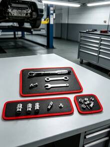 Magnetic Mats, Magnetic Bowls, High-Magnets Hardware Tools, Convenient Storage, Quick Storage, Easy To Carry - multicolor - View 2