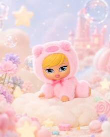 MGA Entertainment 1pc Random Style Fuzzy Plush Figure Keychain, Mini Fashion Doll Bag Charm With Faux Fur Costume, Metal Ring Pendant, Sticker Card, Cute Backpack Decor & Collectible Display Accessory - Multicolor - View 5