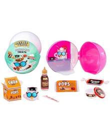 MGA Entertainment 1pc Random Mystery Ball, MGA's Miniverse Make It Mini Treats ,Candy Theme DIY Mini Food Resin Kit, Jolly Rancher, Ring Pop, PEZ, ICEE Or Roll Replica, Non-Edible Blind Box With Mini Vending Machine Display - Multicolor - View 7