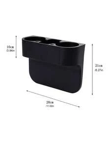 Car Seat Gap Cup Holder, Car Drink Cup Holder, Water Cup Holder, Creative Load-Bearing Cup Holder, Car Storage Box For Vehicle Interior - multicolor - View 3
