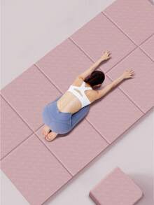 Foldable Yoga Mat For Sleeping, Portable Anti-Slip Fitness Mat For Home Use - Multicolor - View 11