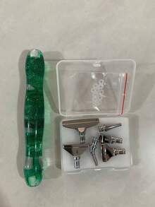 1pc New Diamond Painting Tool Set, Resin Diamond Pen With Replaceable Alloy Tips, Handmade DIY Accessory Kit - multicolor - View 13