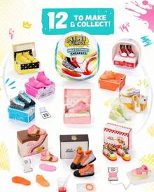 MGA Entertainment 1pc Random Style MGA's Miniverse Make It Mini Sneakers Mystery Capsule, Random Style DIY Mini Shoe Craft Set, Collectible Sneaker Model With Tiny Lace And Sole Details, Creative Desk Shelf Display Decor - Multicolor - View 2