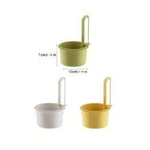 SHEIN 1pc Kitchen Sink Strainer Basket, Multi-Function Hanging Sink Strainer Water Filter Basket, Kitchen Sink Drain Strainer Faucet Hanging Strainer Basket For Filtering Kitchen Garbage - Multicolor - View 4