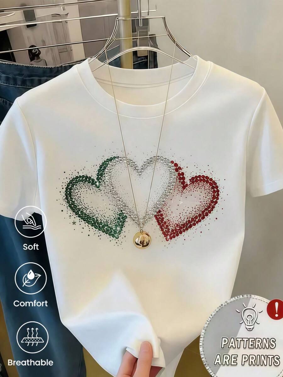 Women T-Shirts - White - View 1