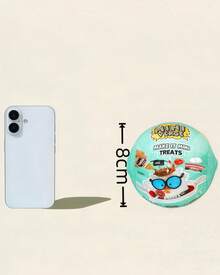 MGA Entertainment 1pc Random Mystery Ball, MGA's Miniverse Make It Mini Treats ,Candy Theme DIY Mini Food Resin Kit, Jolly Rancher, Ring Pop, PEZ, ICEE Or Roll Replica, Non-Edible Blind Box With Mini Vending Machine Display - Multicolor - View 3