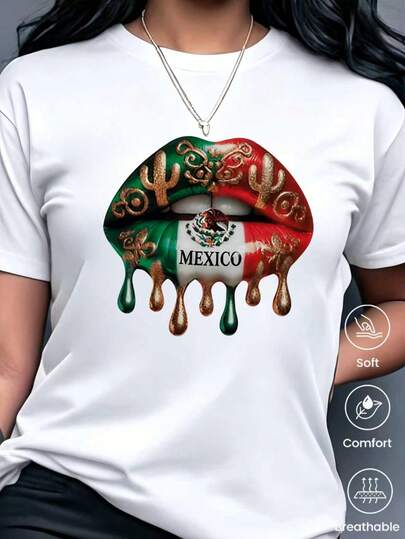 Camiseta de manga corta nueva primavera-verano, gramaje de 220 g. Estampado de dibujos animados, modelo para parejas.