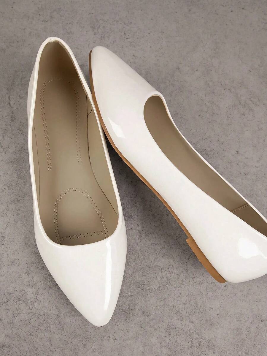 SHUZIA Women Flats Plain Fashionable - Putih - View 1