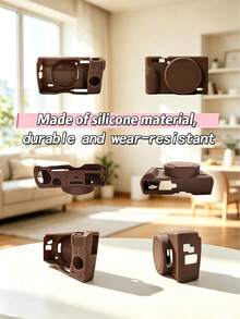 Teckwe G7 X Mark III Digital Camera Protective Case, Camera Silicone Case, Camera Bag, Camera Accessories, Suitable For Outdoor Photography - View 2