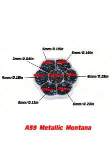 5000Pcs 2-6mm Jelly Color Flatback Rhinestones – Round Crystal Gems In Flower Box, 5 Sizes Mixed AB Glass Rhinestones For DIY Crafts, Clothing, Shoes, Bags, Phone Cases - AB Colors - View 16