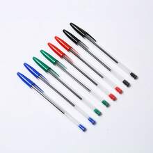 100-Pcs Green Bullet Ballpoint Pens Watertight Creative Plastic Ballpoint Pens For Male And Female Students, Writing, Note-Taking, Marking, Drawing,Stationery,School Supplies - multicolor - View 4