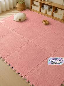 2/6/10/20/50pcs Spliced Floor Mats, Modern Minimalist Interlocking Foam Mats, Non-Slip And Easy-To-Clean Interlocking Carpets, Stain-Resistant Spliced Floor Mats, Suitable For Home Floor Decoration In Living Rooms - multicolor - View 1