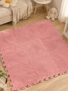 2/6/10/20/50pcs Spliced Floor Mats, Modern Minimalist Interlocking Foam Mats, Non-Slip And Easy-To-Clean Interlocking Carpets, Stain-Resistant Spliced Floor Mats, Suitable For Home Floor Decoration In Living Rooms - multicolor - View 2