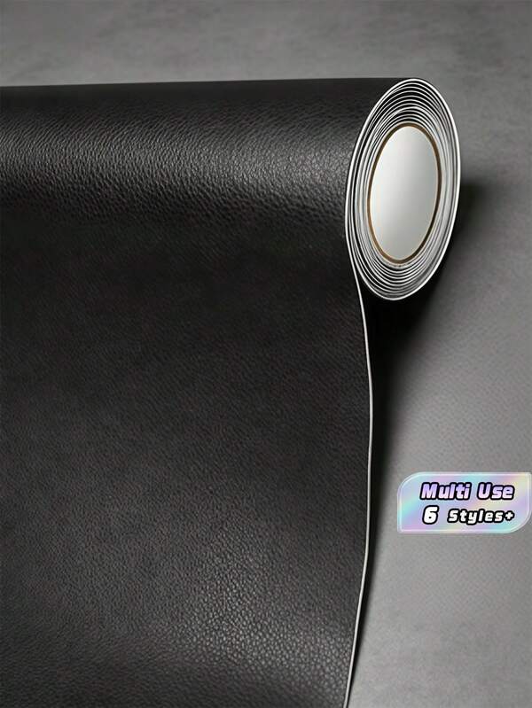 One Size Self Adhesive Leather PU Thickened Grain Texture Brown Black White Beige Repair Patch For Sofa Seat Cushion Car Chair Furniture Tear Hole Crack Cover Up Sticker Tape Fabric Material DIY Craft Home