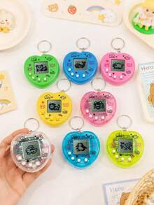 MINKOJA A Set Of 8 Interactive Electronic Pet Machine, A Mini Handheld Game Machine, Which Can Bring Hours Of Fun, Relive Nostalgia With This Retro Electronic Digital Pet Key Chain Game - Multicolor - View 14
