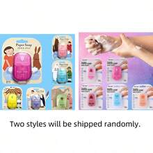 Portable Scented Soap Tablets, Suitable For Adults, Perfect For Home, School, Hotel, Outdoor Camping And Travel, Essential For Postal Workers And Vacationers - Multicolor - View 7