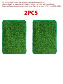 Indoor & Outdoor Dog Pee Pad, Artificial Grass Puppy Training Pad, Pet Grass Toilet, Non-Slip Easy Clean Dog Potty Turf For Small Medium Large Dogs - Green - View 12