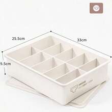 Underwear Storage Box - A Multi-Functional Drawer-Style Three-In-One Organizer For Storing Socks And Underwear In The Closet. - Multicolor - View 6