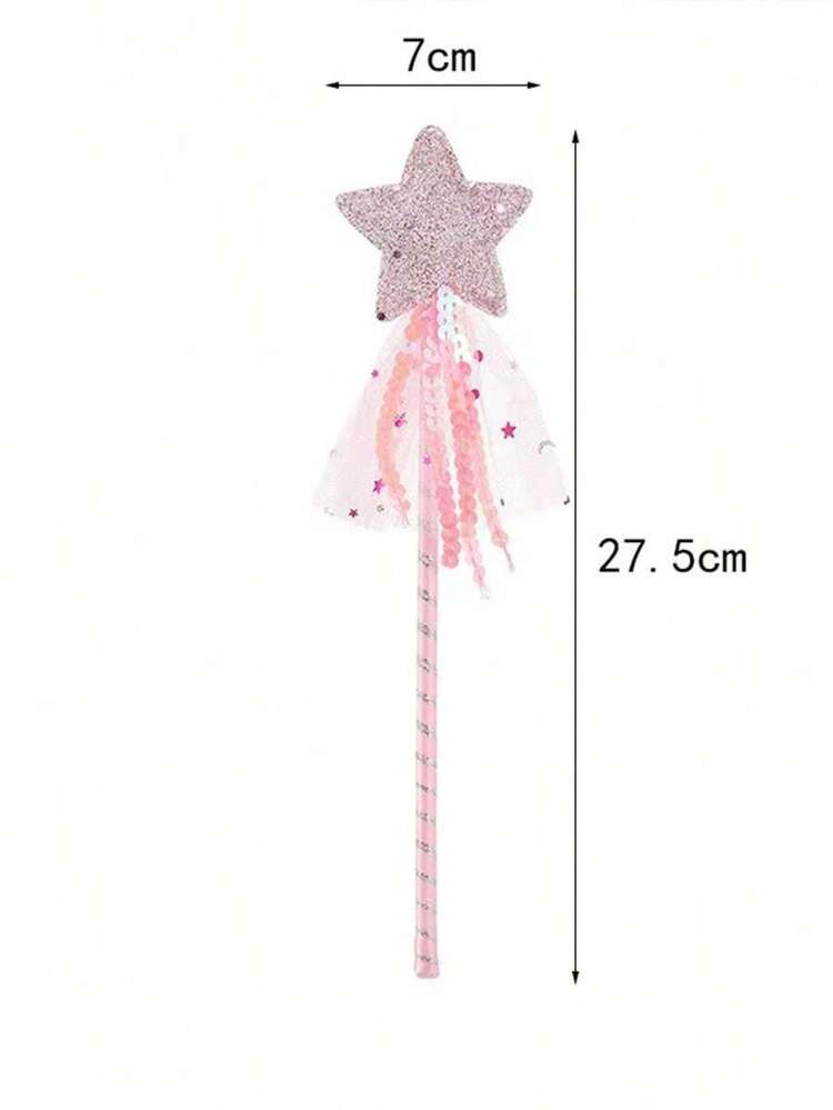 3pcs/5pcs Glowing Pentagram Magic Stick, Fairy Stick, Dance Performance Props - A - View 4