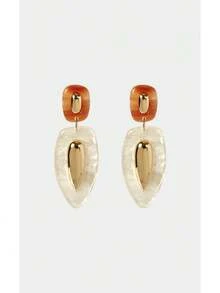 Noxbound 1 Pc Acrylic Earrings[Accessories Color Random] - Multicolor - View 26