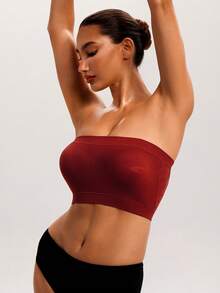 Barelissa Juego de 7 piezas de sujetadores bandeau sin costuras versátiles y cómodos - Multicolor - Ver 3