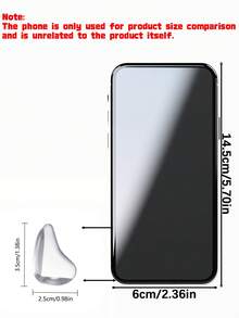 4PCS Transparent Waterdrop Silicone Corner Guards, Clear Furniture Edge Bumper Protectors, Anti-Collision Table Corner Covers, Safety Protective Stickers For Cabinet Desk Home Furnishing - multicolor - View 3