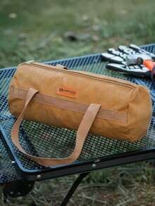 Outdoor Camping Accessory Storage Bag, Tent, Wind Rope, Ground Stakes, Tool Storage Bag, Camping Handheld Ground Stake Bag, Cylindrical Bag. - A - View 5
